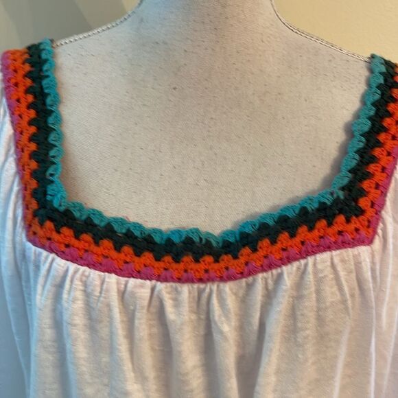 Boden Crocheted Trim Top  - NEW! - Picture 2 of 9